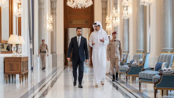الزيدي وأمير قطر يؤكدان ضرورة التزام جميع الأطراف بحرية الملاحة في هرمز