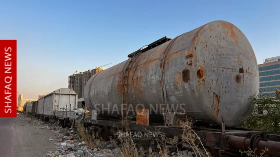 مقبرة السكك”.. خردة جاثمة في قلب بغداد