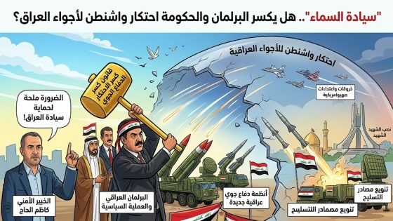 “سيادة السماء”.. هل يكسر البرلمان والحكومة احتكار واشنطن لأجواء العراق؟