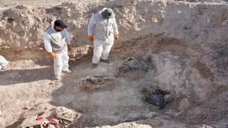 تنقيب مقبرة جماعية والتحري عن موقع جديد قد يضم رفاتاً