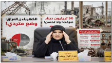 نائبة: 50 تريليون دينار صُرفت على الكهرباء  خلال 3 سنوات بلا نتائج وتتهمهم بالهدر ويشوبه الفساد