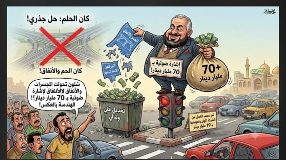كيف تحول مجسر وأنفاق إلى إشارة ضوئية بأكثر من 70 مليار دينار؟
