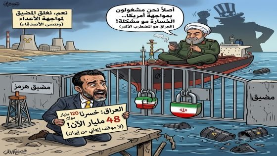 “خسرنا 48 مليار دولار هذه الفترة و120 مليار منذ الحرب “..كتلة السوداني: لم نشهد موقفاً إيجابياً من إيران بشأن تصدير نفطنا منذ إغلاق هرمز