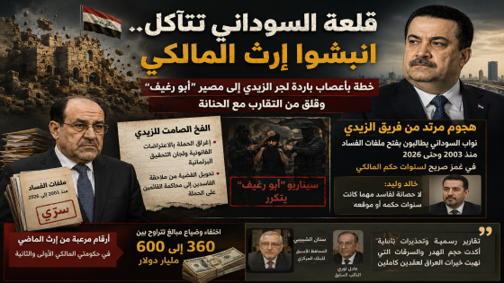 قلعة السوداني تتآكل.. انبشوا إرث المالكي”..خطة بأعصاب باردة لجر الزيدي إلى مصير “أبو رغيف” وقلق من التقارب مع الحنانة