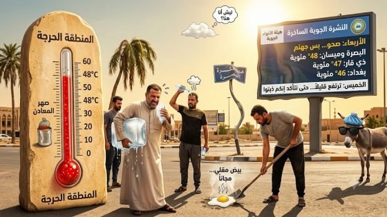 موجة جديدة تضرب العراق والحرارة تلامس 48 مئوية