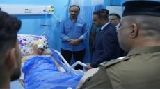 استنادًا إلى توجيه محافظ البصرة المهندس أسعد العيداني، زار نائبه الإداري ماهر إبراهيم العامري الجريح الرائد في مديرية مكافحة المخدرات في البصرة، والذي أُصيب أثناء تنفيذ واجب أمني.