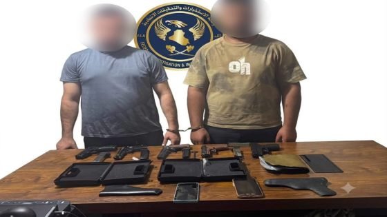 شرطة ديالى تحبط محاولة لتهريب أسلحة إلى بغداد وتعتقل متهمين