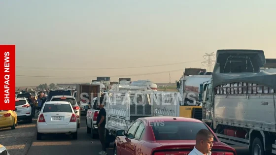 تظاهرات التعيين تغلق طريق بابل إلى بغداد