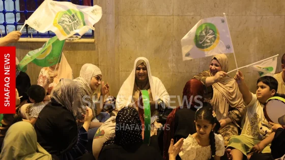 بالشموع والدفوف.. بغداد تحتفي بالمولد النبوي