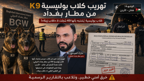 🚨 خرق أمني محتمل في مطار بغداد