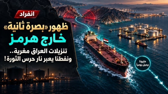 ظهور “بصرة ثانية” خارج هرمز.. “تنزيلات العراق مغرية” ونفطنا يعبر نار حرس الثورة!