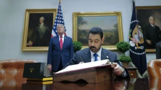 الزيدي يحمل تعهدات جديدة بشأن سلاح الفصائل مستبقاً مهلة 30 أيلول وترامب  يدعو بغداد إلى الشفافية مع واشنطن 
