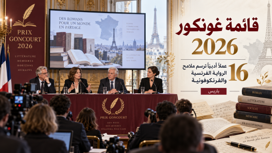 قائمة غونكور 2026.. 16 عملًا أدبيًا ترسم ملامح الرواية الفرنسية والفرنكوفونية