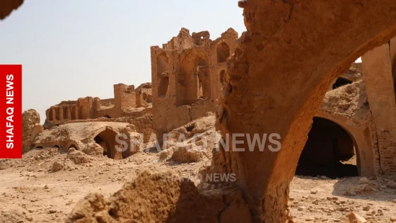 قصر الرحبة.. ذاكرة تاريخية على طريق الحج البري في صحراء النجف