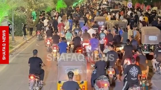 مجلس المحافظة ينتقد المسؤولين.. تظاهرة غاضبة في واسط بسبب تردي الكهرباء