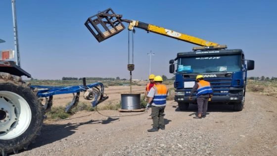 توزيع كهرباء ميسان ينجز مشروع تأهيل شبكة قرى الجانب الأيسر في علي الغربي بنسبة 100%