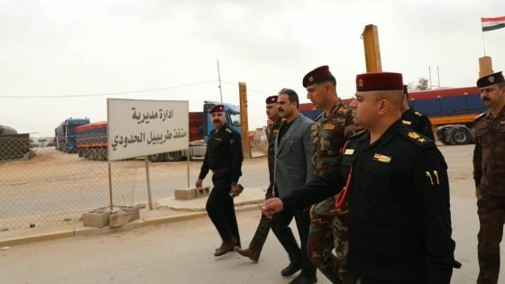 رئيس المنافذ الحدودية يحبط تلاعباً جمركياً في طريبيل ويمنع هدراً بقيمة 410 ملايين دينار