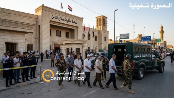 جنايات صلاح الدين تحكم بالسجن 15 سنة بحق ستة مدانين بالاستيلاء على أموال مشاريع خدمية